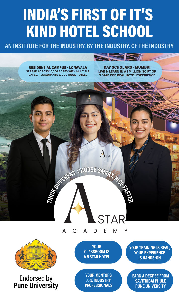 INDIA'S ONLY HOTEL SCHOOL